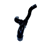 Image of Engine Coolant Hose image for your 2001 Volkswagen Jetta 1.9L DIESEL M/T TDI Sedan 
